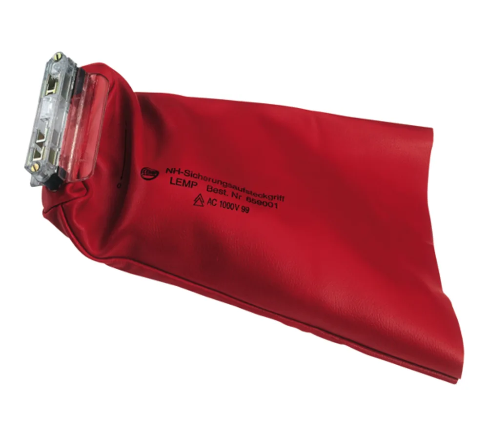 Safety fuse withdrawal glove — 2