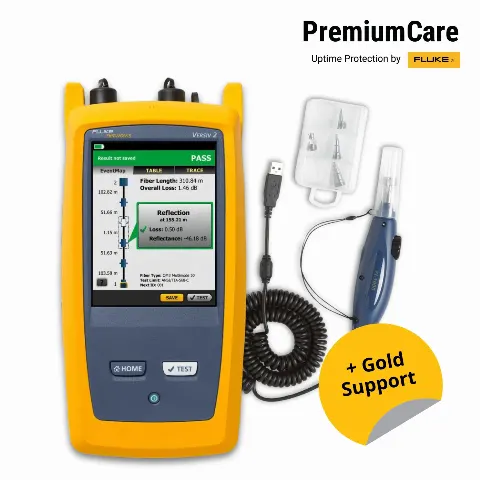 OptiFiber™ Pro OTDR Kit + Gold Support