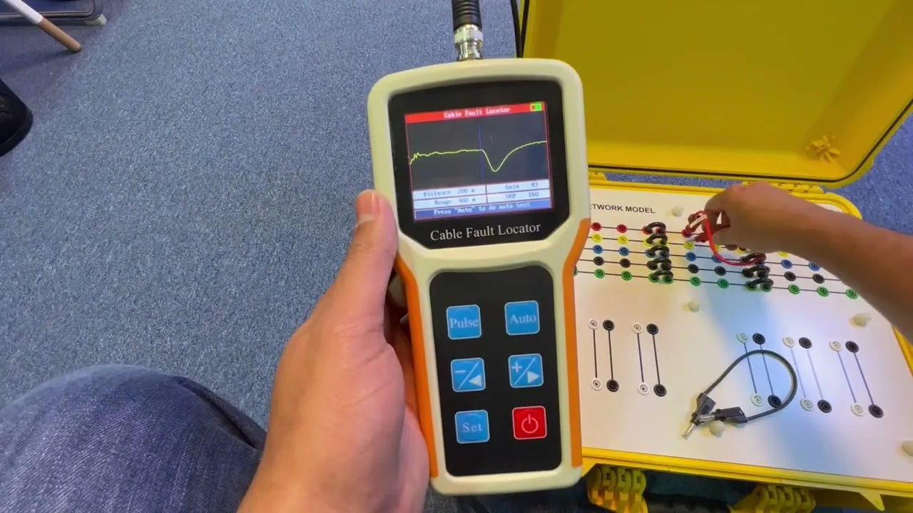 Hand-held TDR — 3