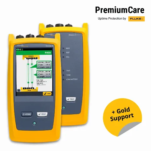 CertiFiber™ Pro Quad OLTS Kit + Gold Support