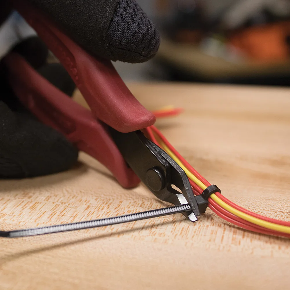 Diagonal Cutting Pliers, Flush Cutter, Lightweight, 5-Inch — 3