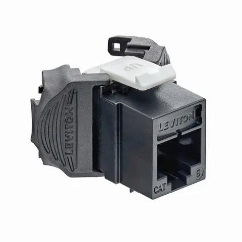 AX0 Cat 6 UTP Jack, Black