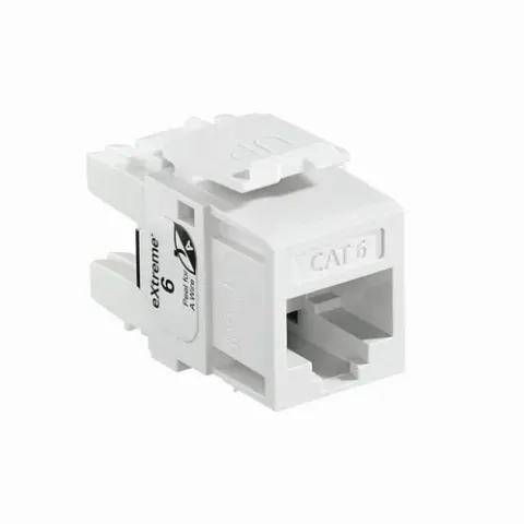 eXtreme CAT6 UTP QuickPort Jack, White