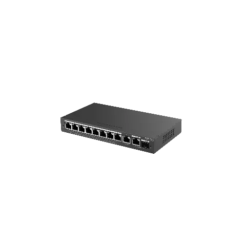 10-Port Gigabit Smart Cloud Managed PoE Switch