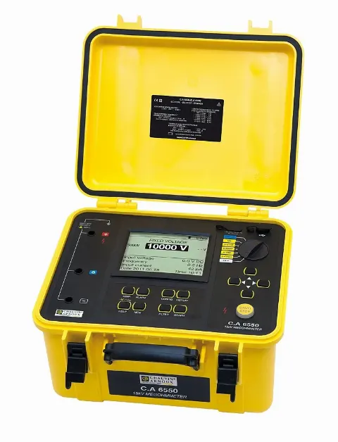insulation tester at 10 kV