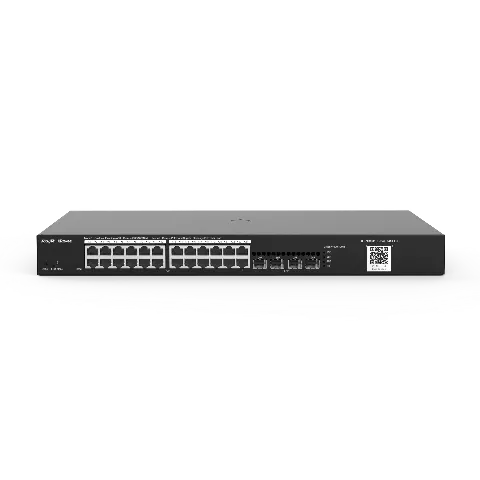 RG-NBS3100-24GT4SFP-P, 28-Port Gigabit Layer 2 Cloud Managed PoE Switch