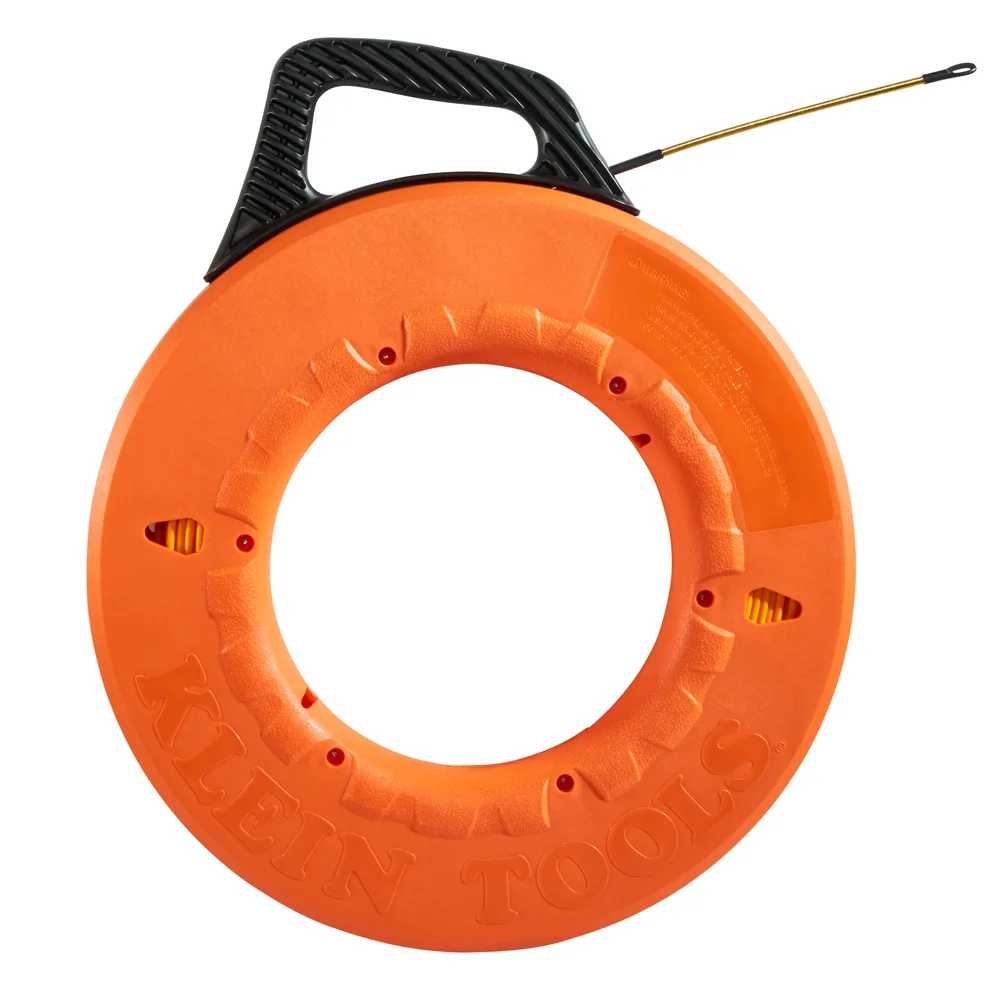 Fiberglass Fish Tape with Spiral Leader, 200-Foot — 3