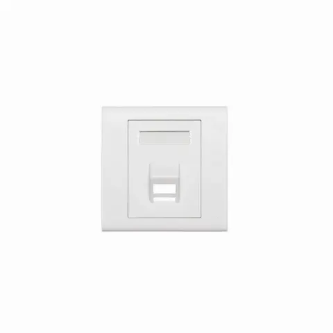 Angled Single Face Plate